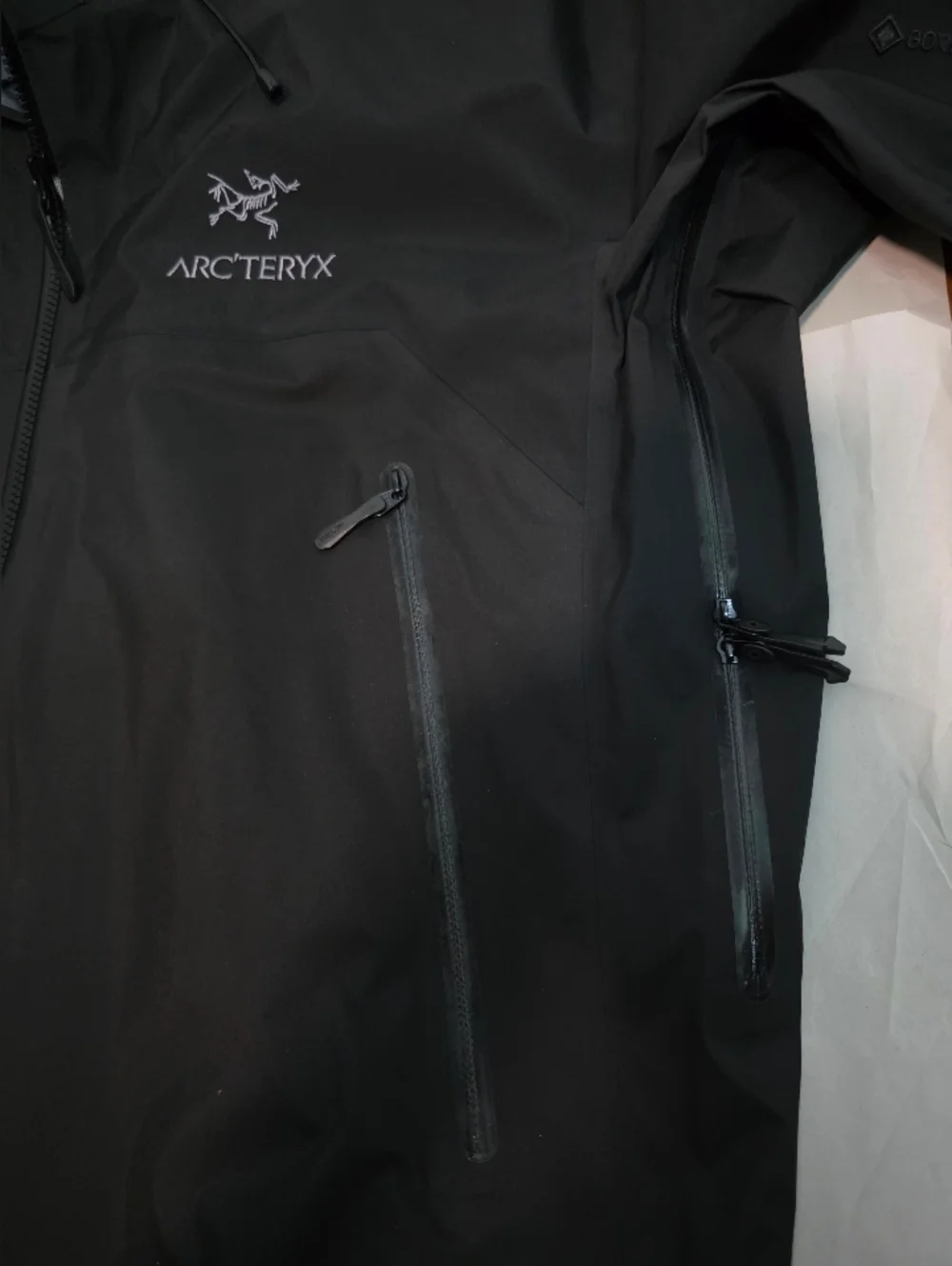 Arc'tervx Beta AR Jacket Men's XL Black GORE-TEX Pro 2021